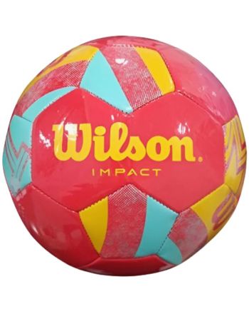 PIŁKA NOŻNA WILSON IMPACT SB KORAL/YELLLOW/BLUE R.5