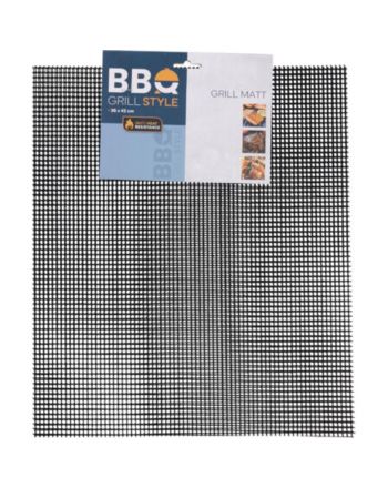 MATA SIATKA GRILLOWA 2 SZT 42x35,5CM NON STICK PTFE WŁÓKNO SZKLANE BBQ