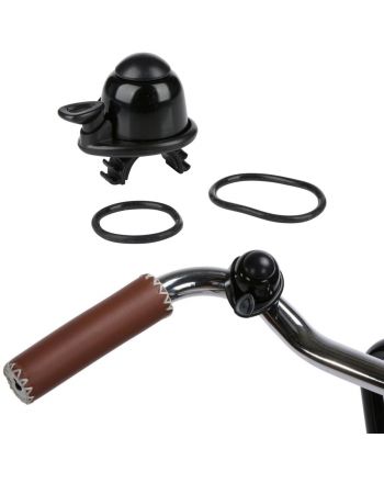 DZWONEK ROWEROWY GRUSZKA ŚR 35MM DUNLOP CZARNY