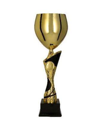 Puchar metalowy złoto-czarny EMIRA BK