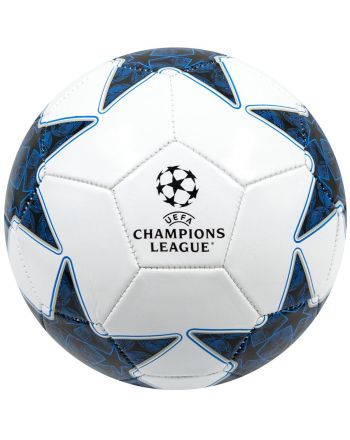 PIŁKA NOŻNA UCL WHITE/BLUE R.5