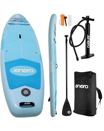 ZESTAW - DESKA SUP 150KG DMUCHANA ENERO 320x81x15CM