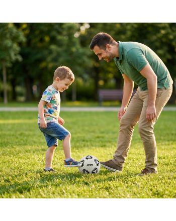 PIŁKA NOŻNA WINYLOWA MINI SOCCER 16CM 90G ENERO