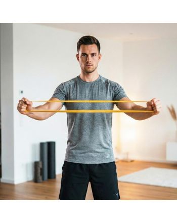 GUMA TAŚMA DO ĆWICZEŃ POWER BAND ŻÓŁTA REA TAPE