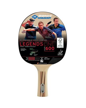 RAKIETKA DO TENISA STOŁOWEGO LEGENDS 600 FSC DONIC