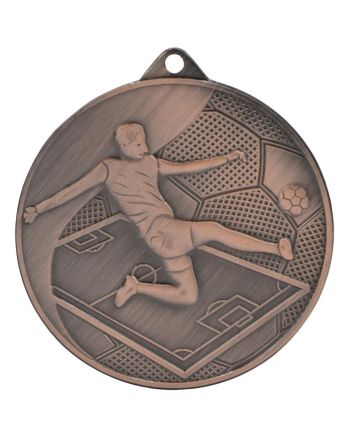 MEDAL BRĄZOWY PIŁKA NOŻNA METALOWY TRYUMF