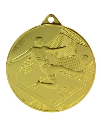 MEDAL ZŁOTY PIŁKA NOŻNA METALOWY TRYUMF