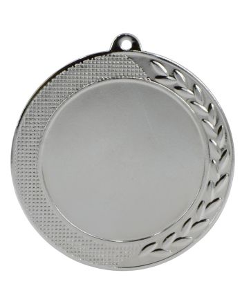 MEDAL SREBRNY 70 MM MIEJSCE NA EMBLEMAT 50 MM STALOWY TRYUMF