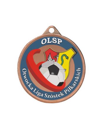 Medal metalowy z nadrukiem kolorowym LuxorJet