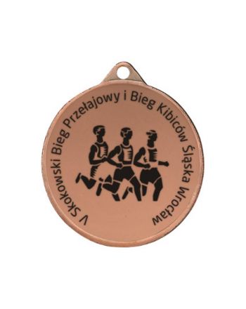 Medal stalowy grawerowany laserem- RMI