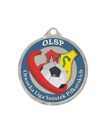 Medal metalowy z nadrukiem kolorowym LuxorJet