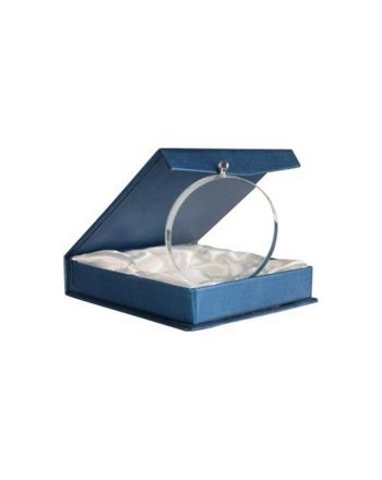 Medal szklany z etui