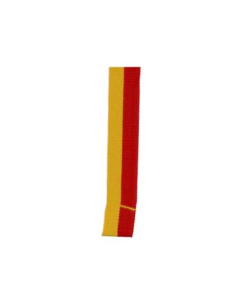 Wstążka 20 mm - żółto - czerwona