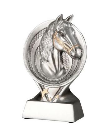 Figurka odlewana  koń - głowa  RS1501
