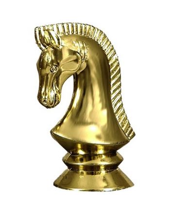 Figurka plastikowa szachy - głowa konia - F2260/G  F164/G