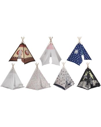 NAMIOT WIGWAM ENERO TOYS CLASSIC RÓŻOWO-BIAŁY
