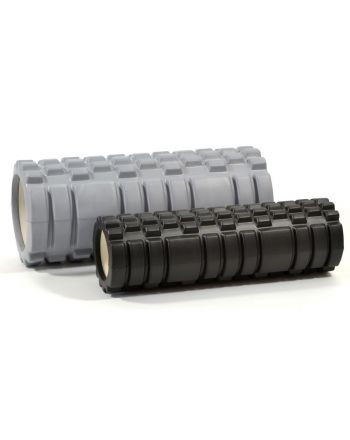 WAŁEK ROLLER DO ĆWICZEŃ DUO SZARY 33/14 I CZARNY 30/9,5cm ENERO FIT