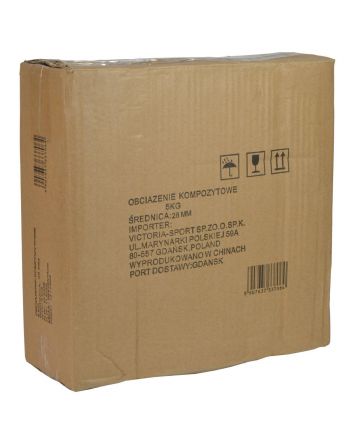 OBCIĄŻENIE BETONOWE 5 KG ENERO FIT fi26,5