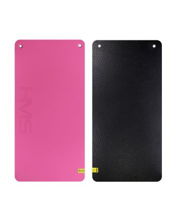 MFK02 PINK-BLACK MATA FITNESS KLUBOWA Z OTWORAMI HMS PREMIUM