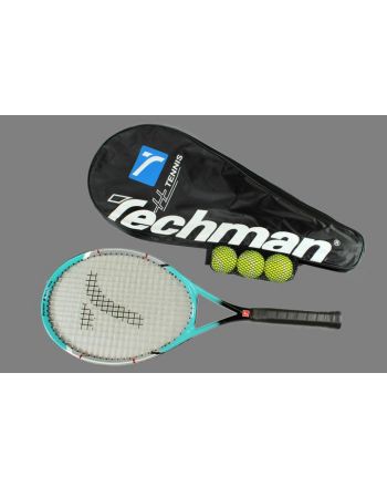 Rakieta tenisowa Techman 8003 + 3 piłki GRATIS